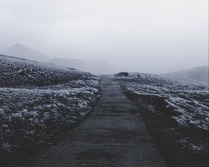 Preview wallpaper path, fog, frost, snow