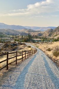Preview wallpaper path, hills, trees, landscape