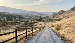 Preview wallpaper path, hills, trees, landscape