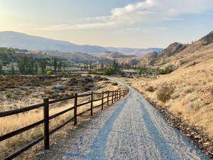 Preview wallpaper path, hills, trees, landscape