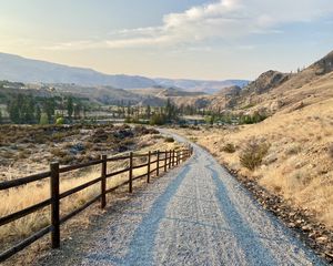 Preview wallpaper path, hills, trees, landscape