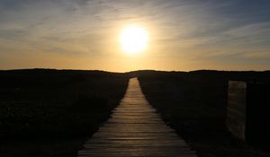 Preview wallpaper path, horizon, sun, sunrise