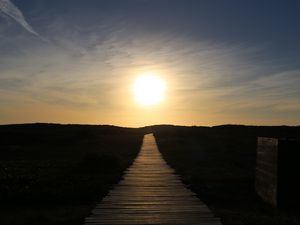 Preview wallpaper path, horizon, sun, sunrise