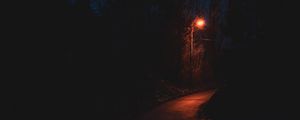 Preview wallpaper path, lantern, night, dark