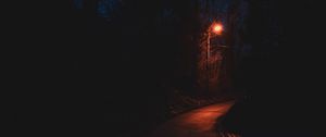 Preview wallpaper path, lantern, night, dark