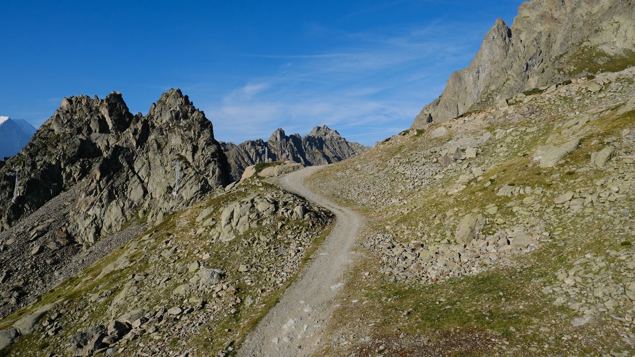Wallpaper path, mountains, rocks, stones, landscape