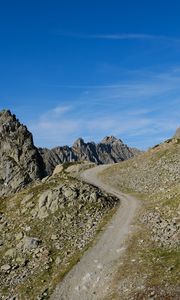 Preview wallpaper path, mountains, rocks, stones, landscape