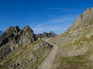 Preview wallpaper path, mountains, rocks, stones, landscape