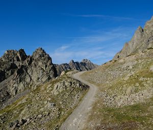 Preview wallpaper path, mountains, rocks, stones, landscape