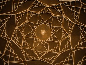 Preview wallpaper pattern, abstraction, architecture, brown