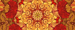 Preview wallpaper pattern, abstraction, mandala, colorful