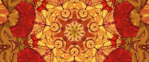 Preview wallpaper pattern, abstraction, mandala, colorful