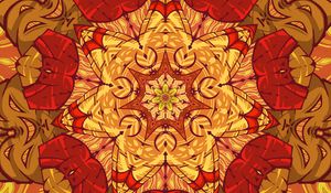 Preview wallpaper pattern, abstraction, mandala, colorful