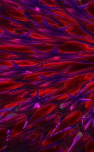 Preview wallpaper pattern, abstraction, purple, red