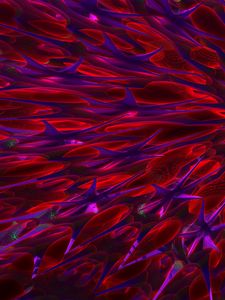 Preview wallpaper pattern, abstraction, purple, red