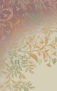 Preview wallpaper pattern, background, faded, plant