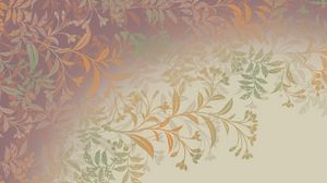 Preview wallpaper pattern, background, faded, plant