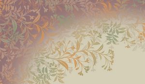 Preview wallpaper pattern, background, faded, plant