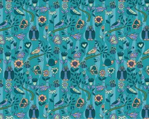 Preview wallpaper pattern, background, surface, owls, birds