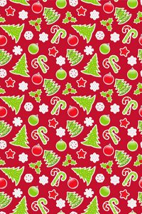 Preview wallpaper pattern, christmas, new year, colorful, bright, festive