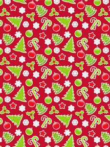 Preview wallpaper pattern, christmas, new year, colorful, bright, festive