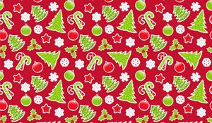 Preview wallpaper pattern, christmas, new year, colorful, bright, festive