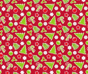Preview wallpaper pattern, christmas, new year, colorful, bright, festive