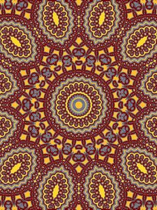 Preview wallpaper pattern, circles, fractal, abstraction, colorful