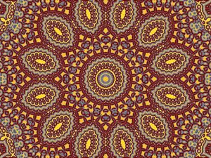 Preview wallpaper pattern, circles, fractal, abstraction, colorful