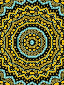 Preview wallpaper pattern, circles, shapes, fractal, bright
