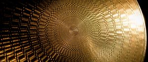 Preview wallpaper pattern, circles, surface, gold, texture