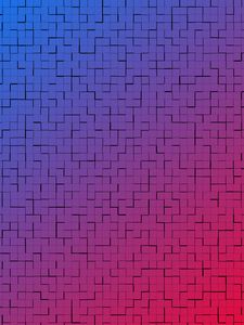 Preview wallpaper pattern, cubes, gradient, lines, abstraction, shade