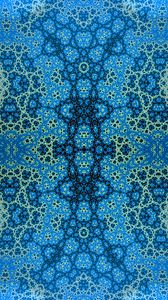 Preview wallpaper pattern, dots, abstraction, blue