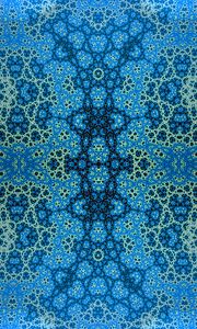 Preview wallpaper pattern, dots, abstraction, blue