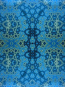 Preview wallpaper pattern, dots, abstraction, blue