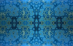 Preview wallpaper pattern, dots, abstraction, blue