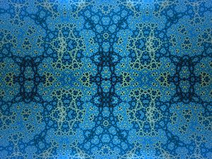 Preview wallpaper pattern, dots, abstraction, blue