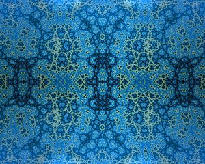 Preview wallpaper pattern, dots, abstraction, blue