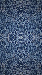 Preview wallpaper pattern, dots, shapes, fractal, blue