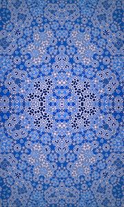 Preview wallpaper pattern, dots, shapes, abstraction, blue