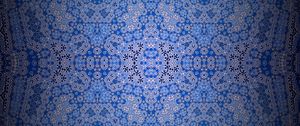 Preview wallpaper pattern, dots, shapes, abstraction, blue