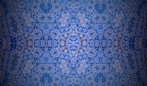 Preview wallpaper pattern, dots, shapes, abstraction, blue