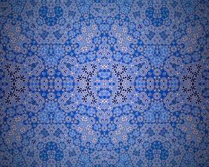 Preview wallpaper pattern, dots, shapes, abstraction, blue