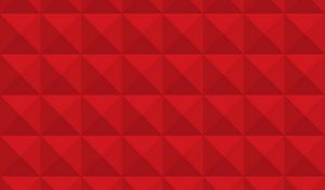 Preview wallpaper pattern, embossed, geometric, squares, triangles, symmetry, red, shades