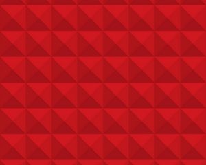 Preview wallpaper pattern, embossed, geometric, squares, triangles, symmetry, red, shades