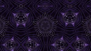 Preview wallpaper pattern, flower, purple, abstraction