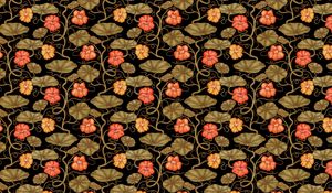 Preview wallpaper pattern, flowers, leaves, stems, plants