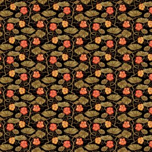 Preview wallpaper pattern, flowers, leaves, stems, plants