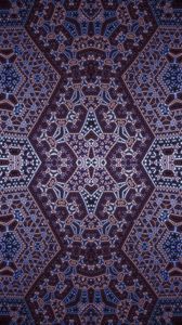 Preview wallpaper pattern, fractal, abstraction, purple