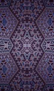 Preview wallpaper pattern, fractal, abstraction, purple